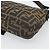 FENDI Zucca Canvas Mamma Baguette Shoulder Bag Black Brown Auth 187283V Marrone Nero - vue 12