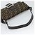 FENDI Zucca Canvas Mamma Baguette Shoulder Bag Black Brown Auth 187283V Marrone Nero - vue 7