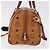 Borsa MCM Vicetos Logogram PVC Pelle 2way Marrone Oro Auth ka4912 D'oro - vista 5