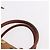Borsa MCM Vicetos Logogram PVC Pelle 2way Marrone Oro Auth ka4912 D'oro - vista 8