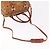 Borsa MCM Vicetos Logogram PVC Pelle 2way Marrone Oro Auth ka4912 D'oro - vista 9