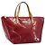 Borsa LOUIS VUITTON Monogram Vernis Bellevue PM Pomme D'amour M93583 Auth 187275A Rosso