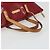 Borsa LOUIS VUITTON Monogram Vernis Bellevue PM Pomme D'amour M93583 Auth 187275A Rosso - vista 7