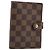 LOUIS VUITTON Damier Ebene Agenda PM Day Planner Cover R20700 LV Auth mr2623