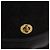 Borsa a tracolla Coach in scamosciato nero e oro Auth 185289 D'oro - vista 15