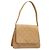 CHANEL Matelasse Shoulder Bag Lamb Skin Beige Gold CC Auth 187187 D'oro