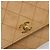 CHANEL Matelasse Shoulder Bag Lamb Skin Beige Gold CC Auth 187187 D'oro - vista 15