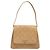 CHANEL Matelasse Shoulder Bag Lamb Skin Beige Gold CC Auth 187187 D'oro - vista 2