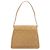 CHANEL Matelasse Shoulder Bag Lamb Skin Beige Gold CC Auth 187187 D'oro - vista 3