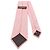 Cravatta in seta Louis Vuitton Monogram Flower Rosa - vista 3