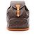 Mochila/Bolso Louis Vuitton Montsouris GM Monogram Castaño