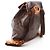 Mochila/Bolso Louis Vuitton Montsouris GM Monogram Castaño - vista 2