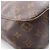 Bolso de Hombro Louis Vuitton Looping GM Castaño - vista 11