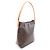 Bolso de Hombro Louis Vuitton Looping GM Castaño - vista 2