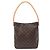 Borsa a Spalla Louis Vuitton Looping GM Monogram Marrone