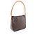 Borsa a tracolla Louis Vuitton Looping MM Monogram Marrone - vista 2