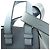 Borsa a mano in pelle Loewe Hammock Small 2-Way Blu - vista 12