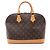 Borsa Louis Vuitton Alma PM Monogram Marrone
