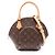 Borsa Louis Vuitton Ellipse PM Monogram Marrone