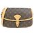 Louis Vuitton Monogram Sologne Schultertasche Braun