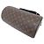 Borsa a tracolla Louis Vuitton Monogram Macassar Soft Polochon Marrone D'oro - vista 2
