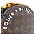 Borsa a tracolla Louis Vuitton Monogram Macassar Soft Polochon Marrone D'oro - vista 3