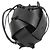 Borsa a tracolla in pelle di vitello nera Loewe A630Z45X02 Nero