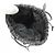 Borsa a tracolla in pelle di vitello nera Loewe A630Z45X02 Nero - vista 9