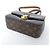 Borsa a tracolla Louis Vuitton Monogram Vernis Miroir Cherrywood BB Nero - vista 3