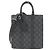 Louis Vuitton Monogram Eclipse Sac Plat Cross Handtasche Schwarz