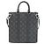 Louis Vuitton Monogram Eclipse Sac Plat Cross Handtasche Schwarz - Ansicht 2