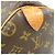 Borsa Boston Louis Vuitton Monogram Keepall 50cm Marrone - vista 6
