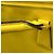 Borsa a mano grande in pelle Saffiano Galleria di Prada Giallo - vista 10