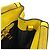 Borsa a mano grande in pelle Saffiano Galleria di Prada Giallo - vista 12