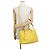 Borsa a mano grande in pelle Saffiano Galleria di Prada Giallo - vista 5