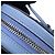 Borsa a tracolla Fendi FF Round in pelle Blu chiaro - vista 6