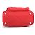 Rucksack Prada Tessuto Impunto Quilted Triangle Rot - Ansicht 3