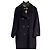 Max Mara Abrigo de Lana Azul Marino Azul oscuro