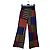 Farm Rio Vaqueros Wide Leg Patchwork Crochet Azul Multicolor