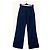 Farm Rio Vaqueros Wide Leg Patchwork Crochet Azul Multicolor - vista 4