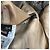 Just Cavalli Abrigo de lana a rayas con cuello de pelo Castaño Beige - vista 6