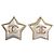 Orecchini Chanel Star dorati argento