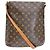 Borsa a tracolla Musette Louis Vuitton Marrone - view 3