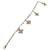 Bracciale Charm Monogram Louis Vuitton Rosa D'oro - vista 2