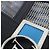 Borsa a tracolla Louis Vuitton Monogram LV Pop Dauphine Mini Blu - vista 5