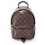 Zaino/Borsa Louis Vuitton Palm Springs PM Monogram Marrone Nero Monogramma