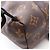 Zaino/Borsa Louis Vuitton Palm Springs PM Monogram Marrone Nero Monogramma - vista 7