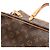 Borsa a tracolla Louis Vuitton Batignolles Horizontal Marrone Monogramma - vista 8