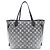 Borsa Louis Vuitton Monogram Jacquard Denim Neverfull MM Grigio