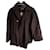 Max Mara Abrigo Cruzado Acolchado Marrón oscuro